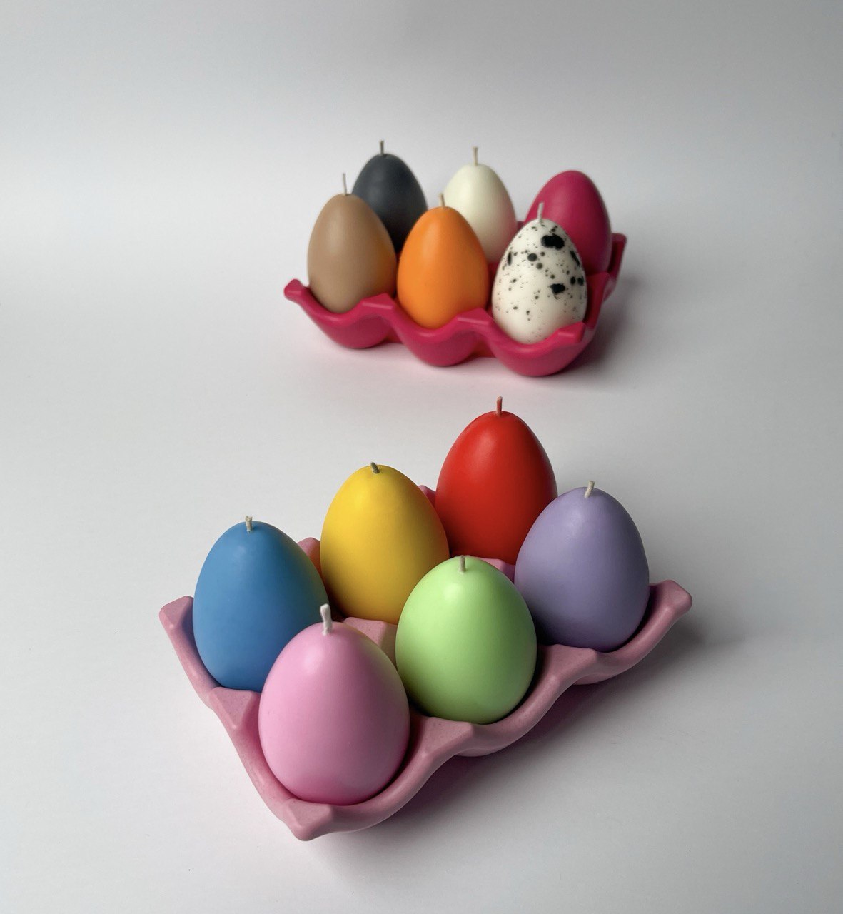 Stone Egg Candle Holder