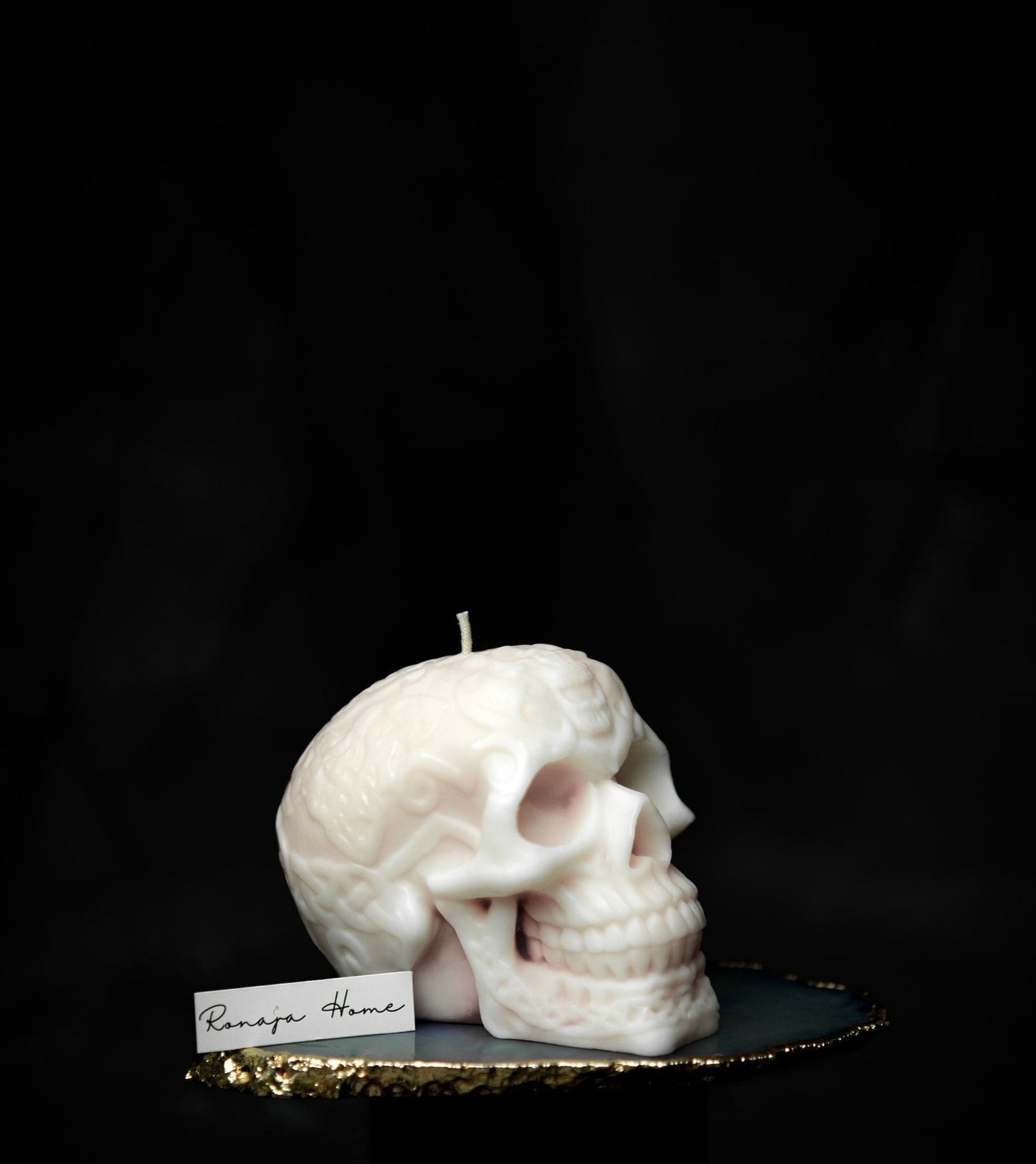 Totenkopfkerze