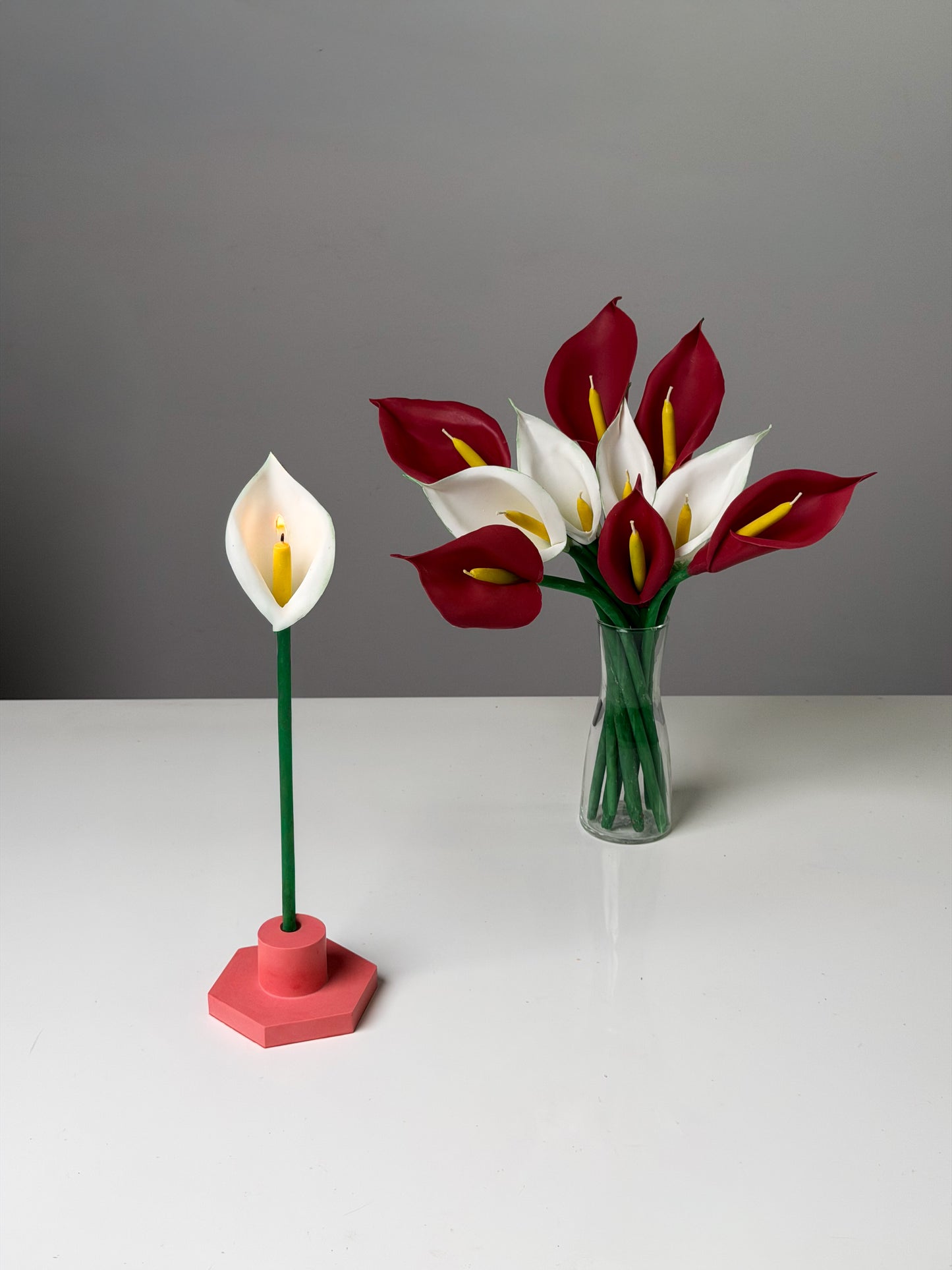Realistic Calla Lily Candle