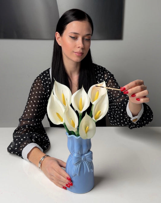Realistic Calla Lily Candle