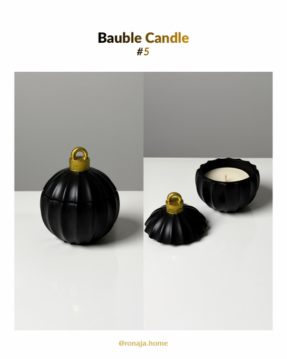 Christmas Bauble Candle