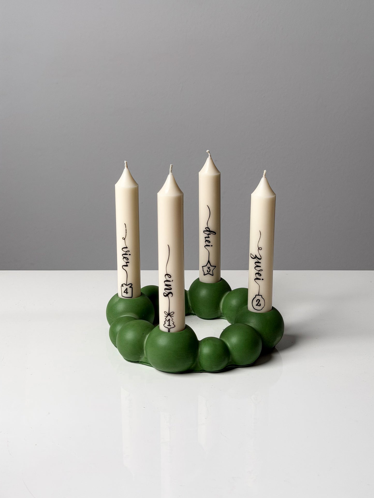 Full Advent Christmas Candle Collection: 3 Styles