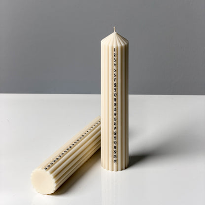 Full Advent Christmas Candle Collection: 3 Styles