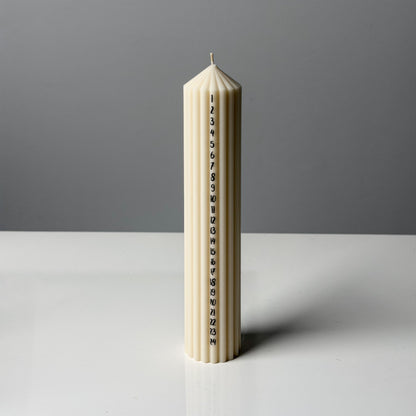 Full Advent Christmas Candle Collection: 3 Styles