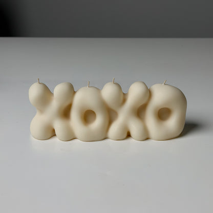 Bubble Word Candles – Love / Fuck / Kiss / XOXO