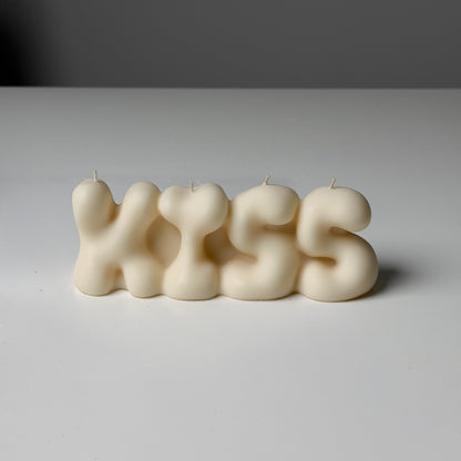 Bubble Word Candles – Love / Fuck / Kiss / XOXO