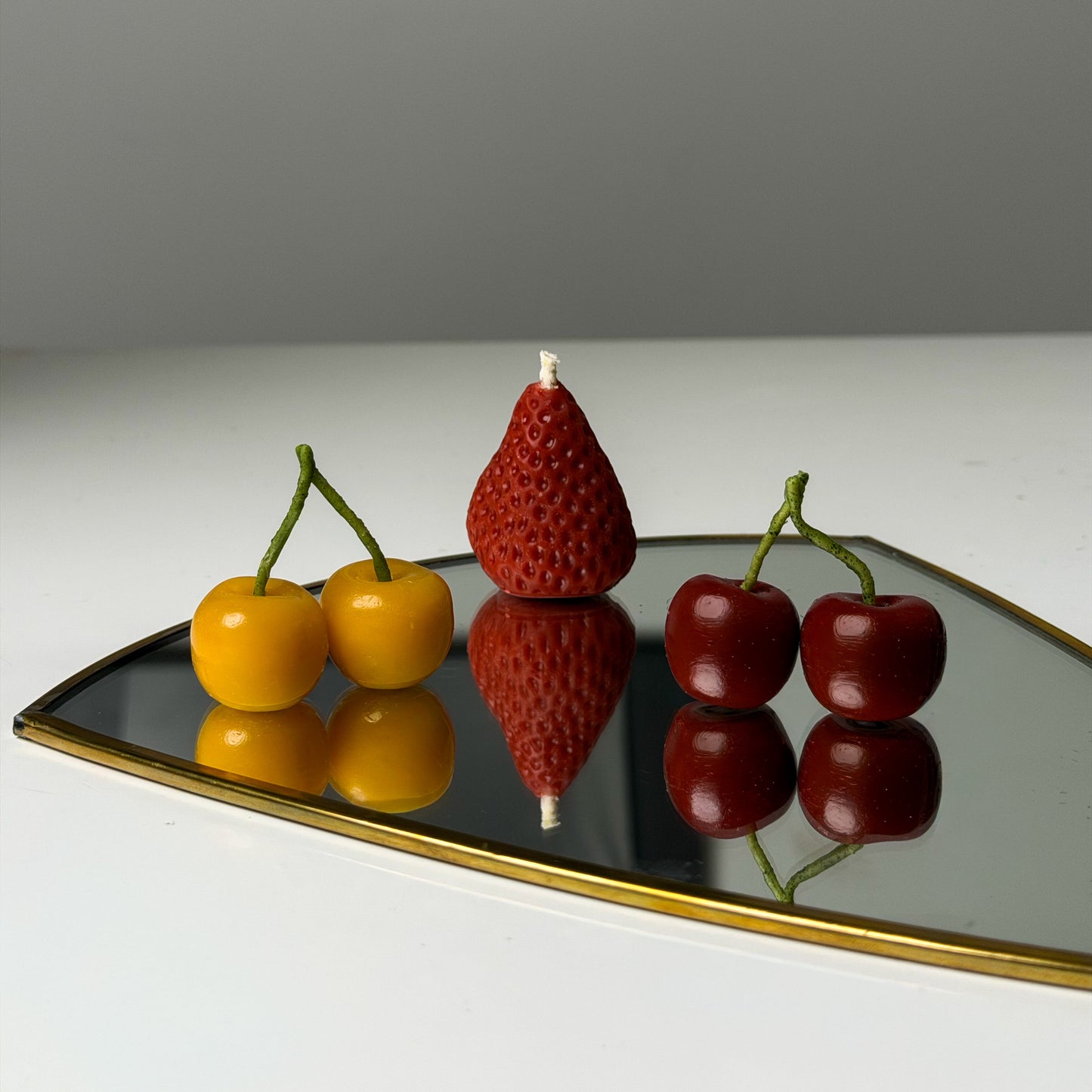 Handmade Strawberry Candle