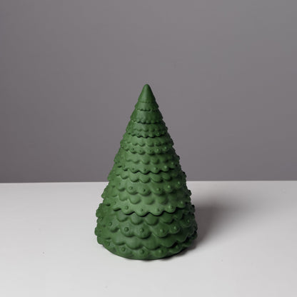 Riesige Christbaumkerze (bestehend aus 3 Behälterkerzen)