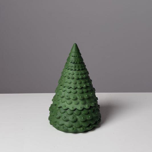 Riesige Christbaumkerze (bestehend aus 3 Behälterkerzen)