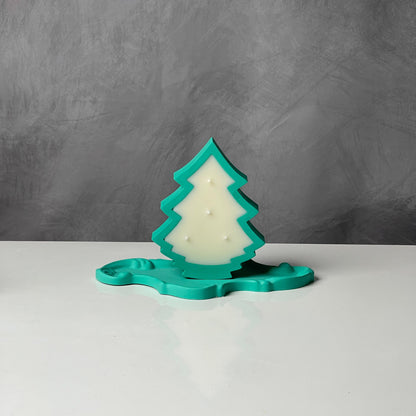 Christmas Tree with Flower