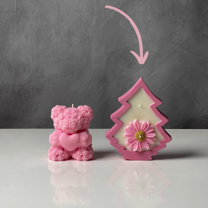 Christmas Tree with Flower