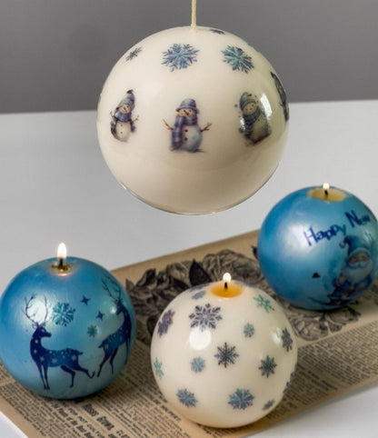 Christmas Ornament Candle